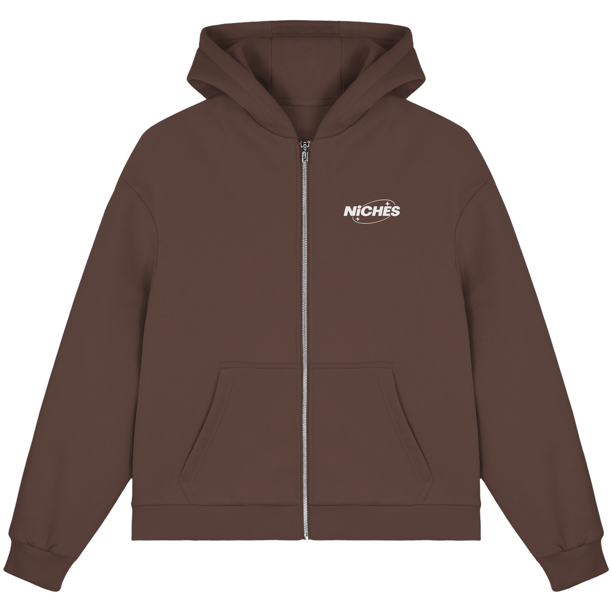 NiCHES - BASiC STYLE - Fluffy Boxcut Zipper
