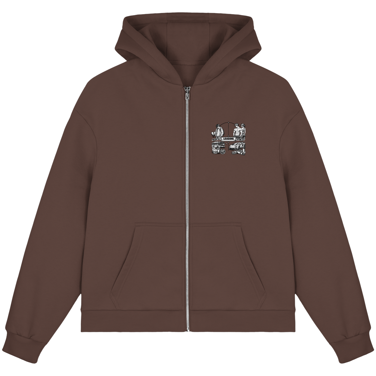 LOADiNG BASiCS - Fluffy Boxcut Zipper