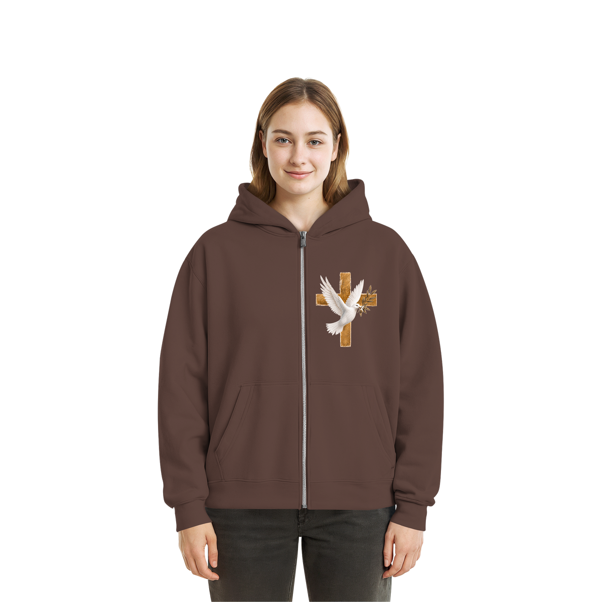 Savior collection  - Fluffy Boxcut Zipper