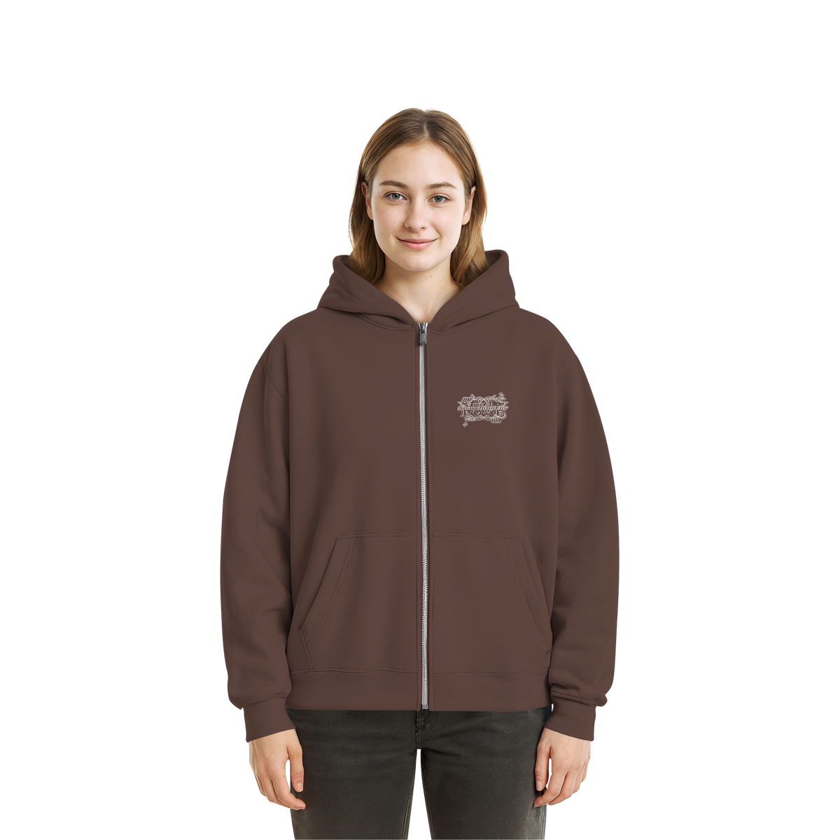 The REAL LOVE BASiCS - Fluffy Boxcut Zipper