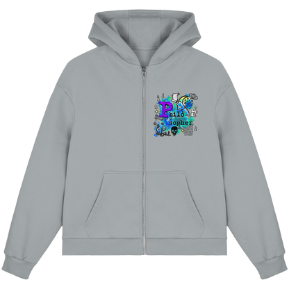 The Philosopher - Fluffy Boxcut Zipper