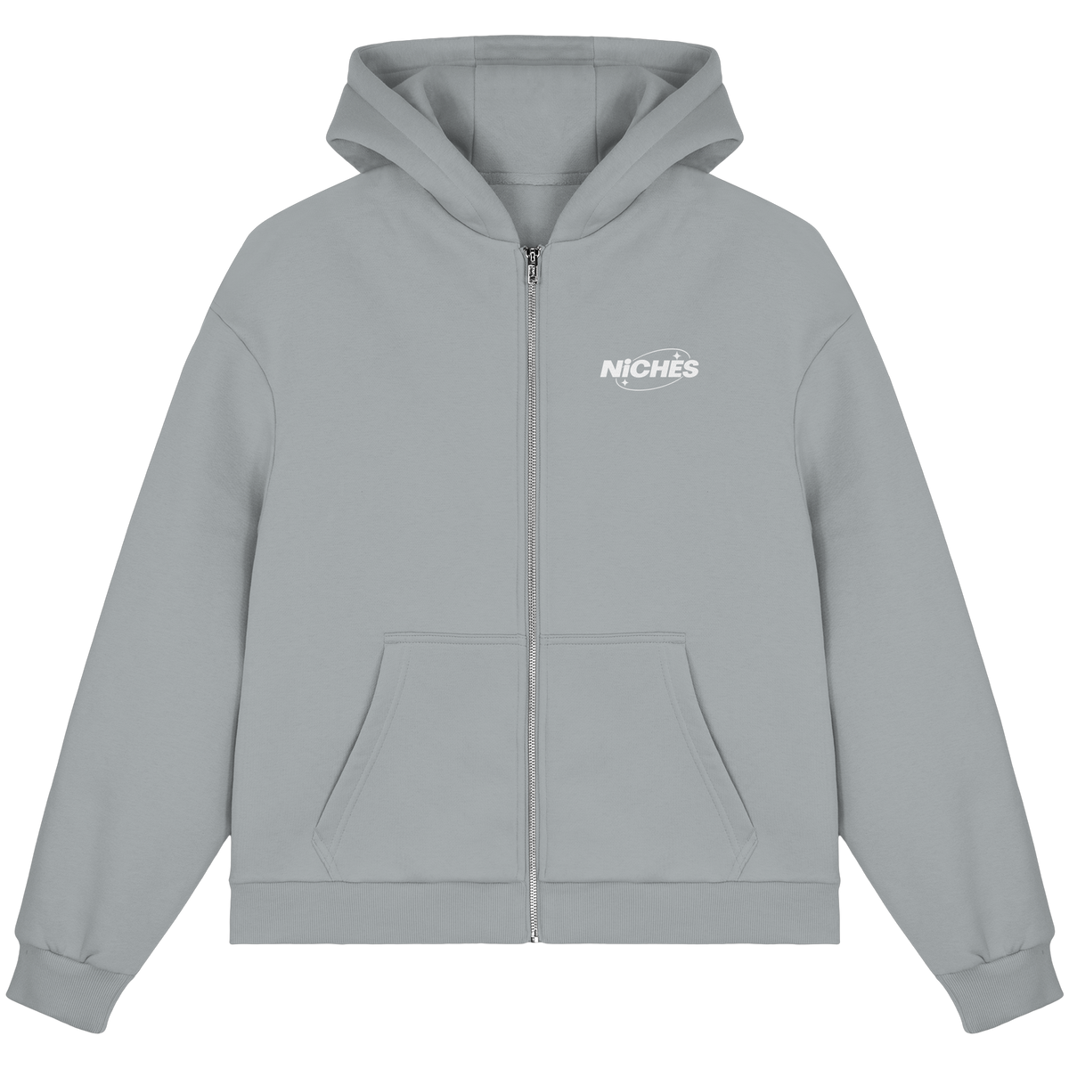 NiCHES - BASiC STYLE - Fluffy Boxcut Zipper