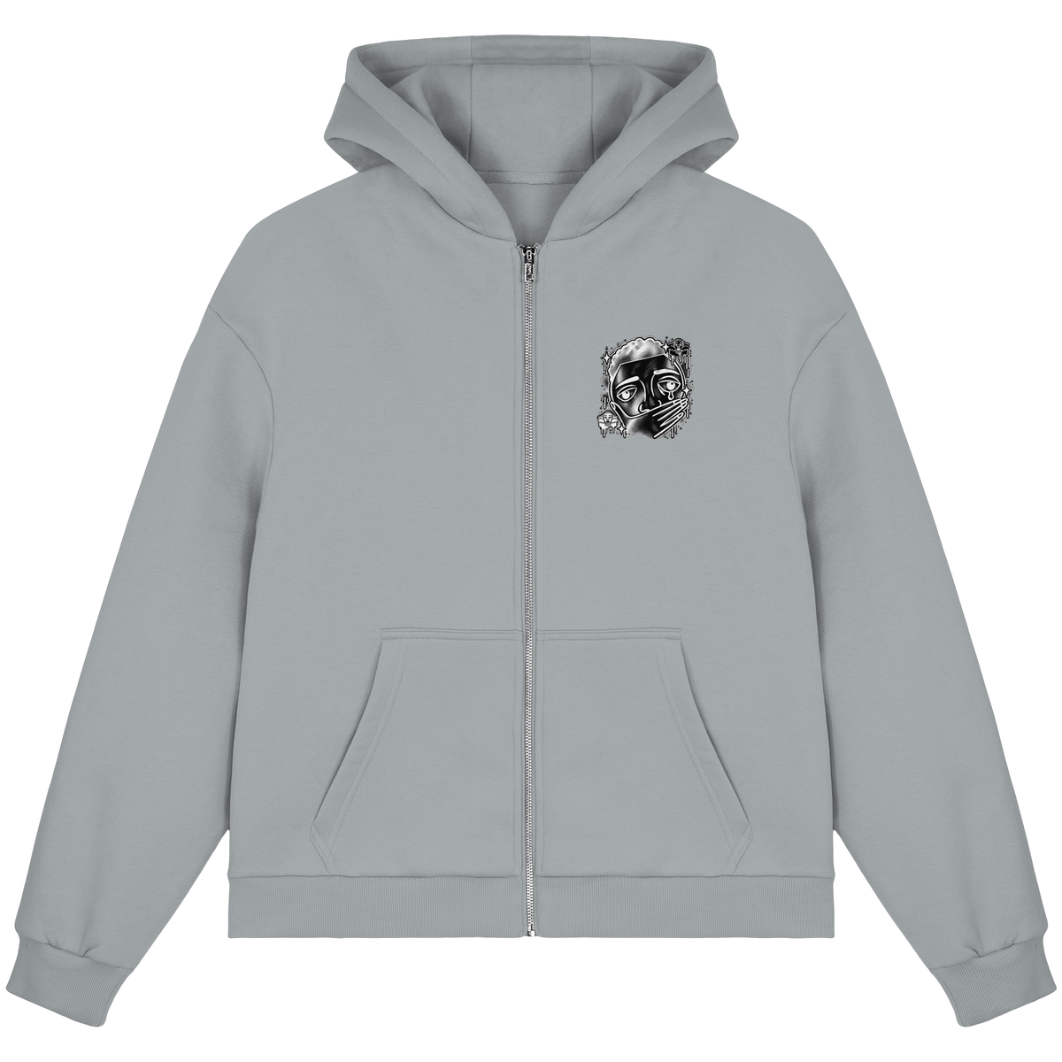 The MEME - Fluffy Boxcut Zipper