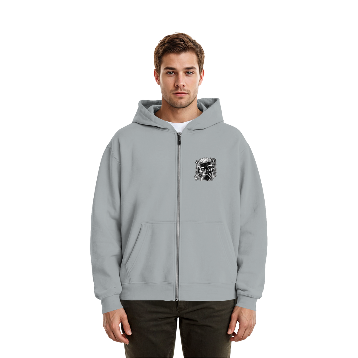 The MEME - Fluffy Boxcut Zipper