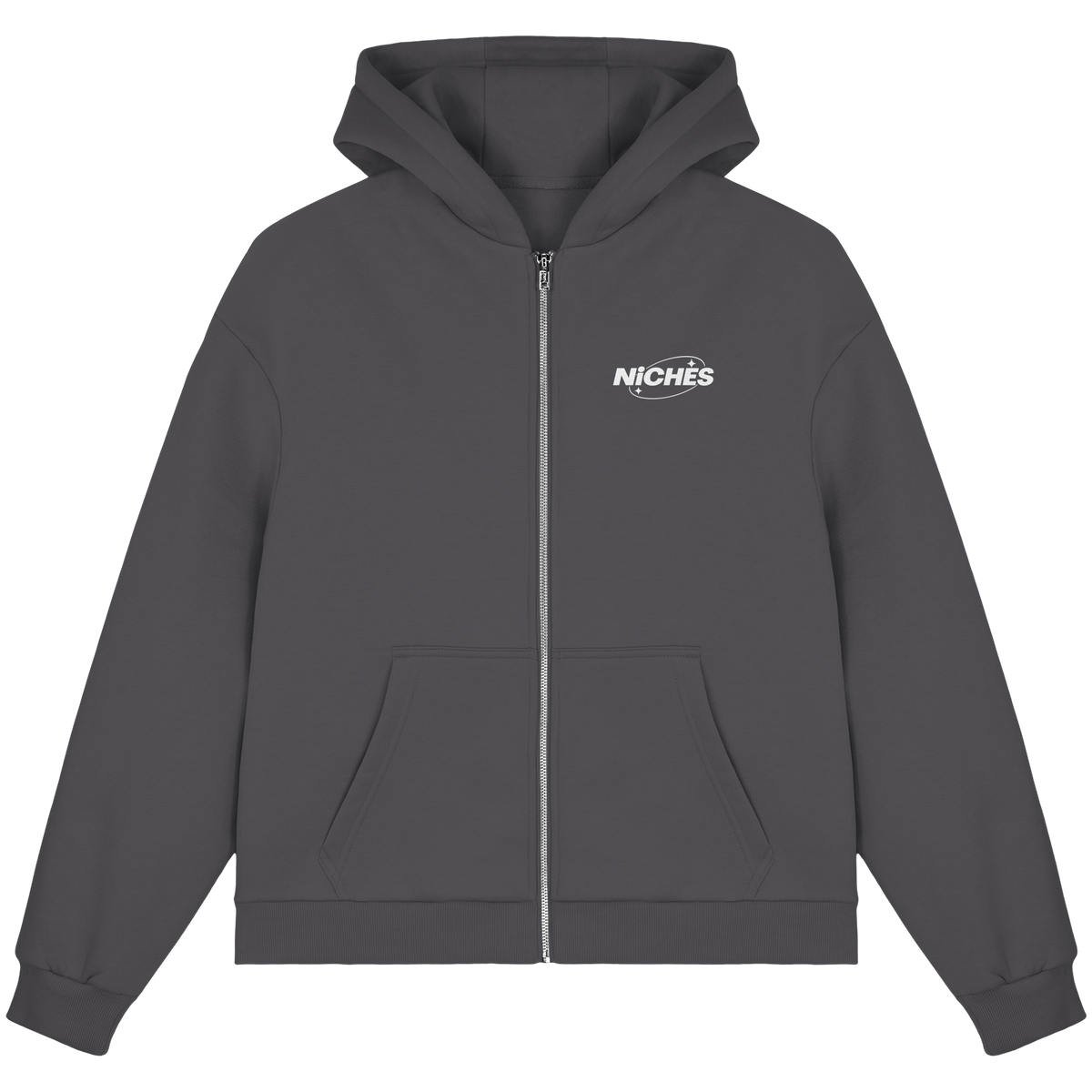 NiCHES - BASiC STYLE - Fluffy Boxcut Zipper