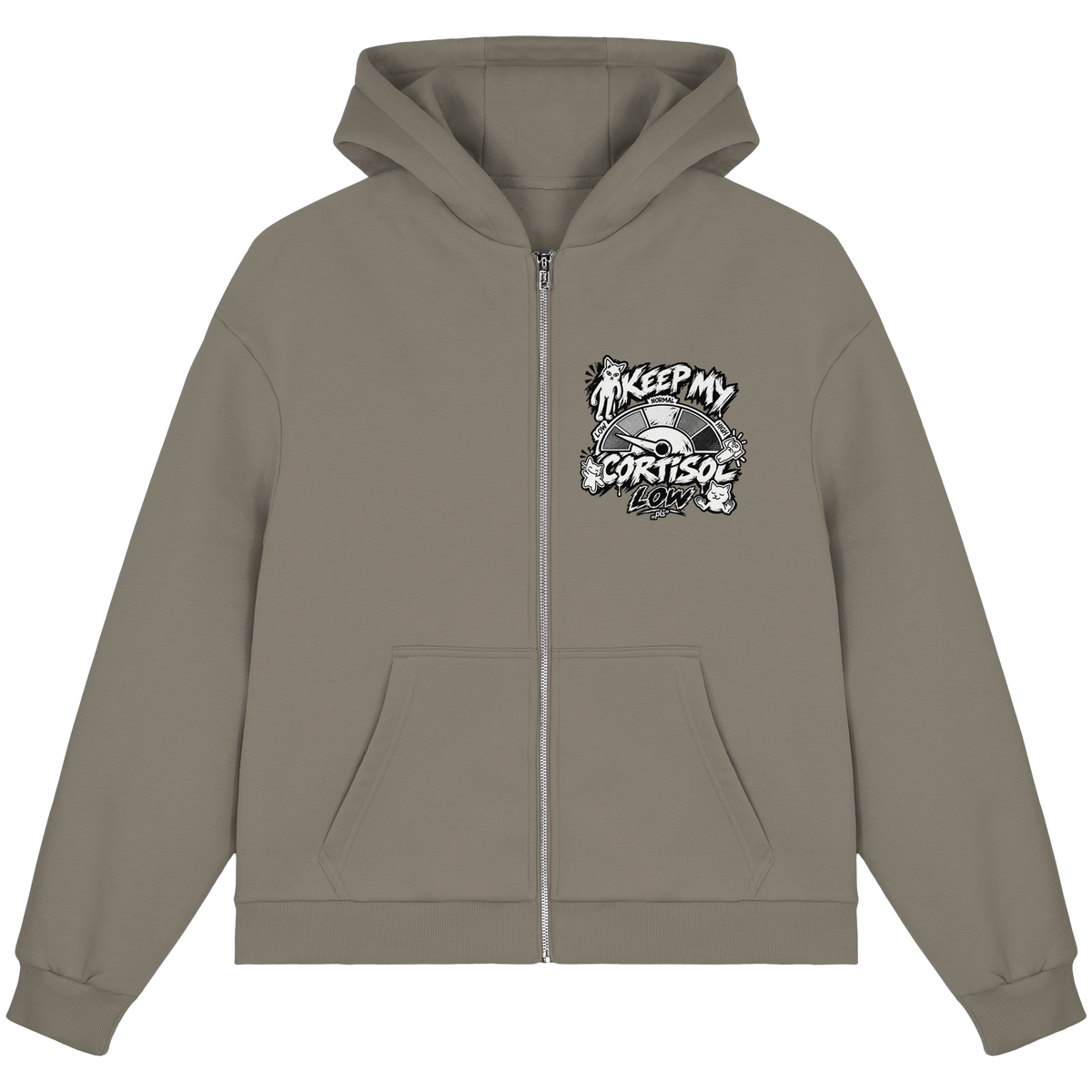 low CORTiSOL - Fluffy Boxcut Zipper
