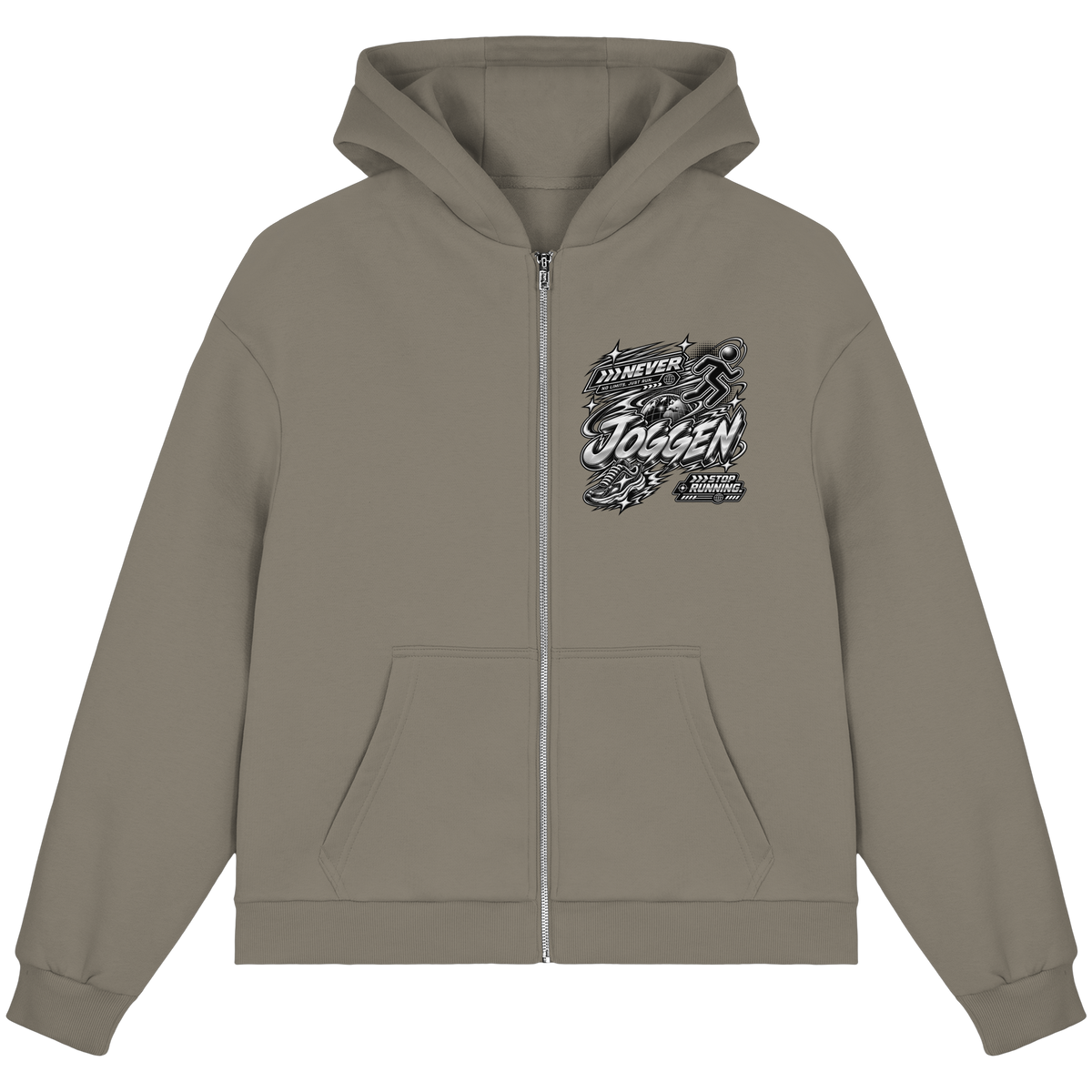 The JoGGer BASiCS - Fluffy Boxcut Zipper