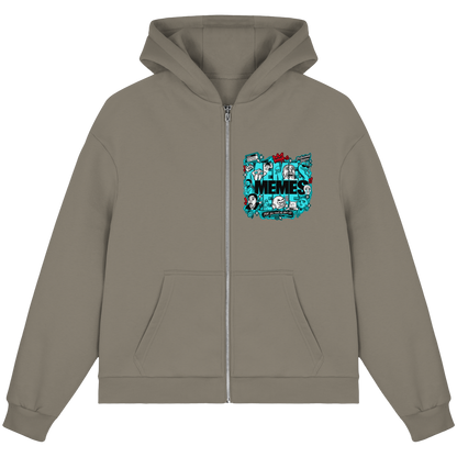 The Meme - Fluffy Boxcut Zipper