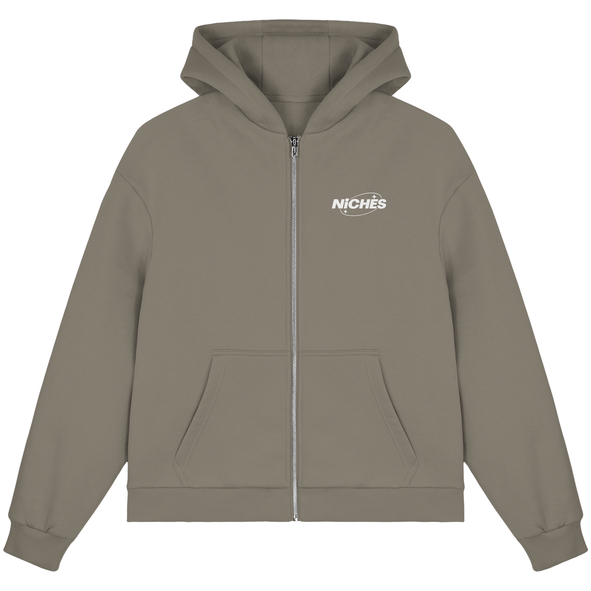 NiCHES - BASiC STYLE - Fluffy Boxcut Zipper
