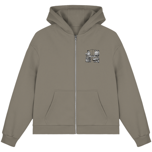 LOADiNG BASiCS - Fluffy Boxcut Zipper