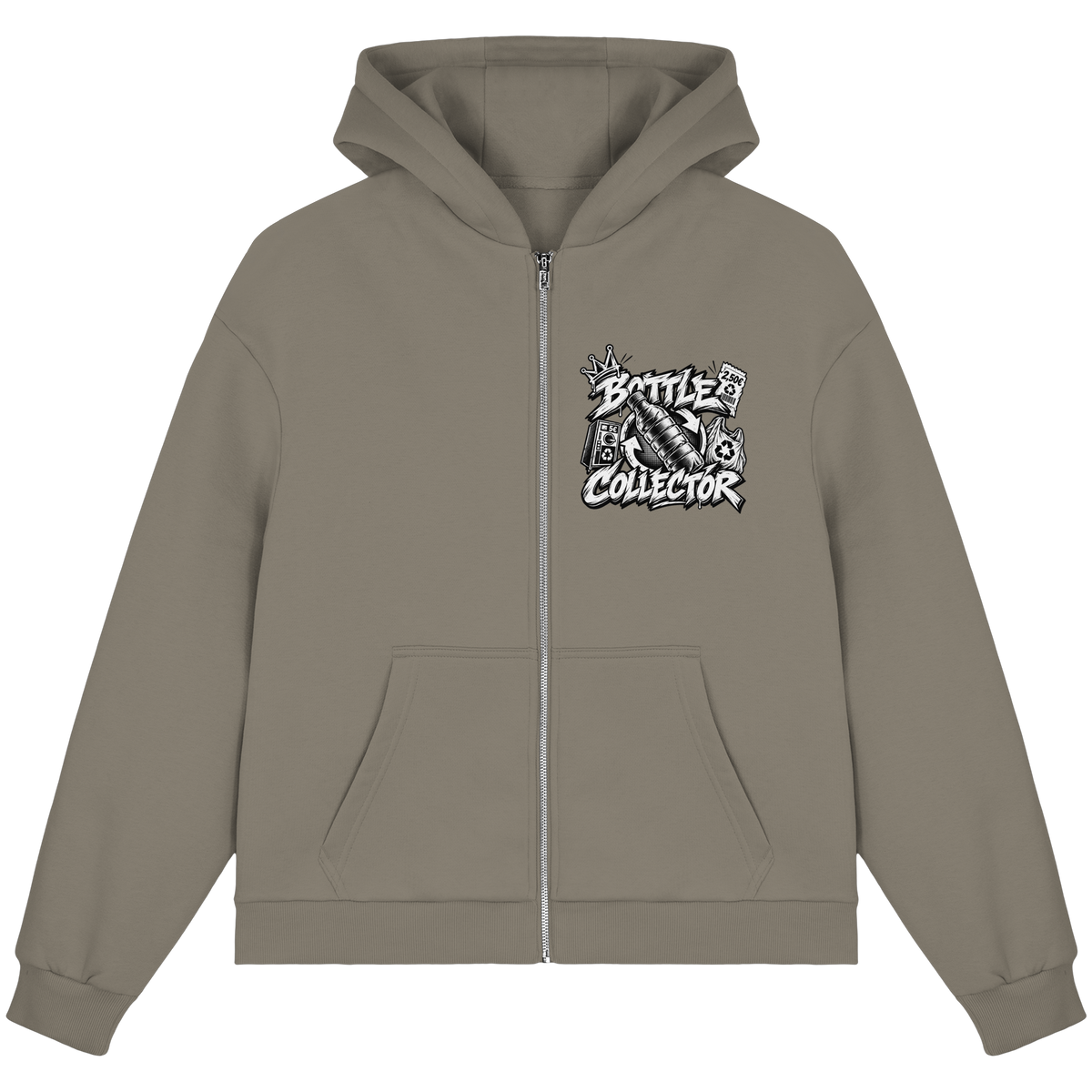 PFANDOM BASiCS  - Fluffy Boxcut Zipper
