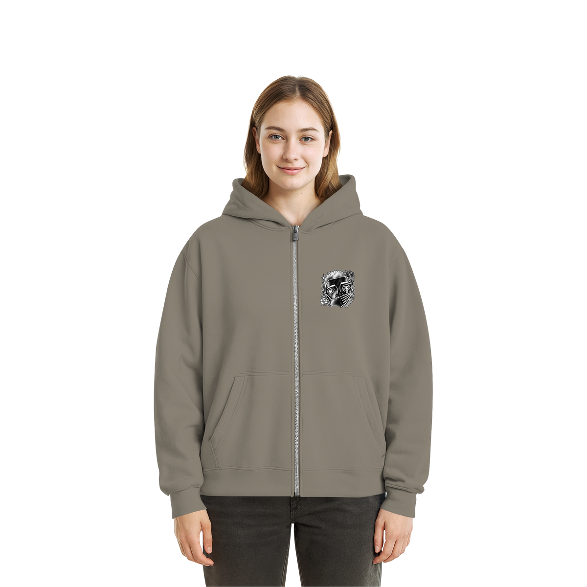 The MEME - Fluffy Boxcut Zipper