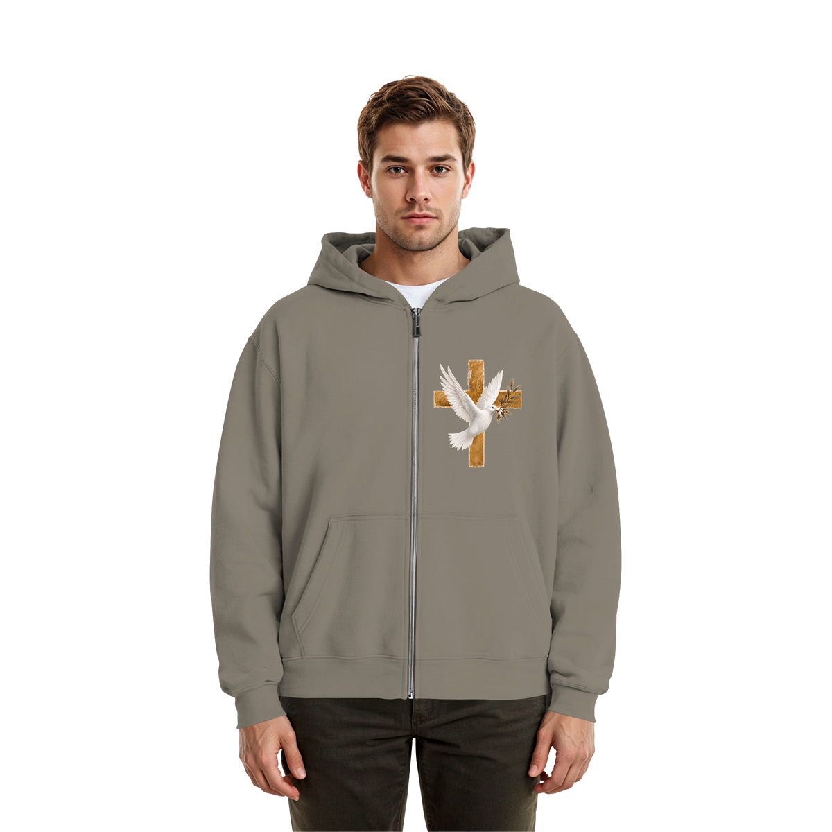 Savior collection  - Fluffy Boxcut Zipper