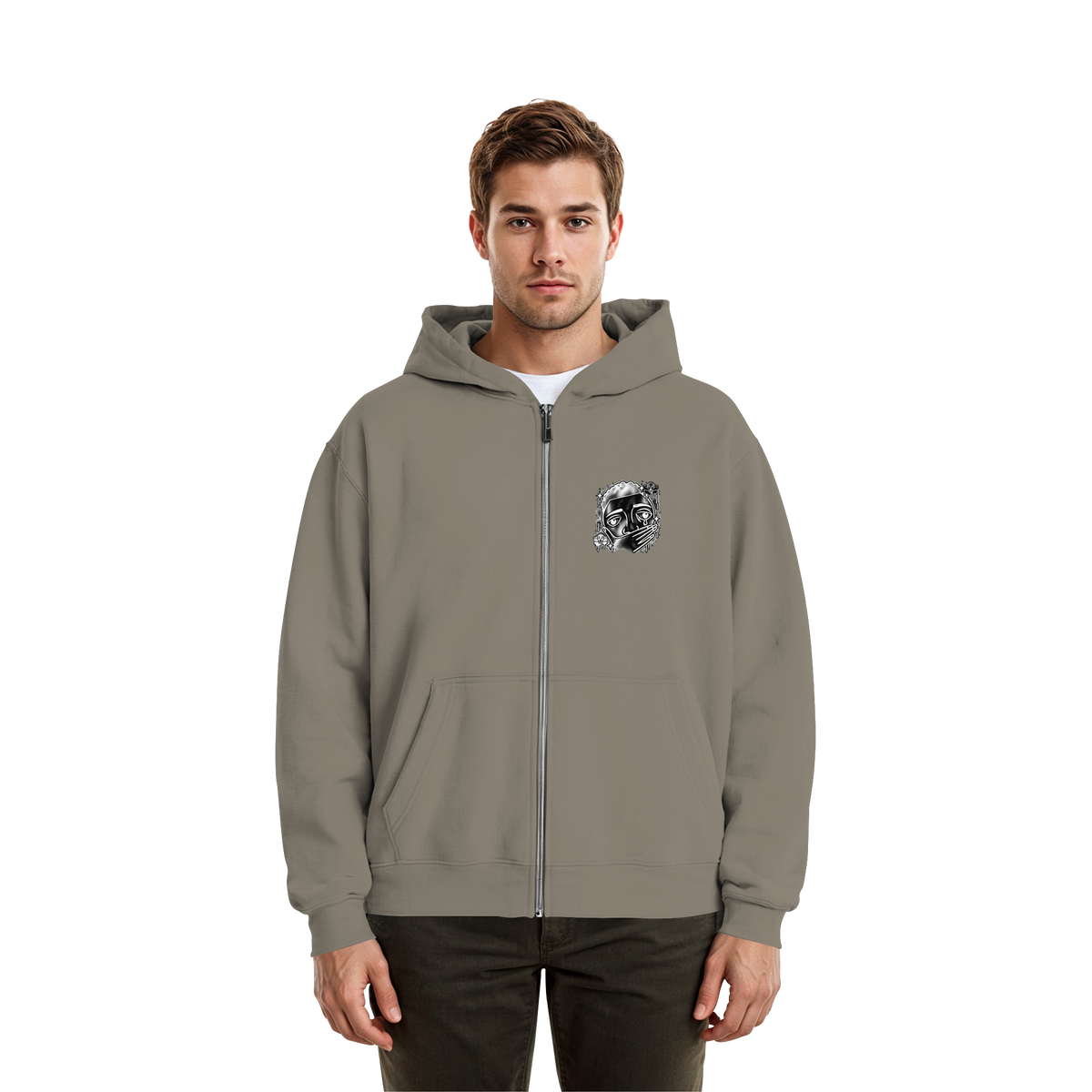 The MEME - Fluffy Boxcut Zipper