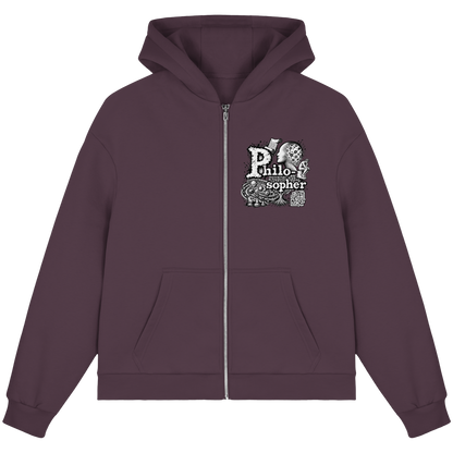 The Philosopher - Fluffy Boxcut Zipper