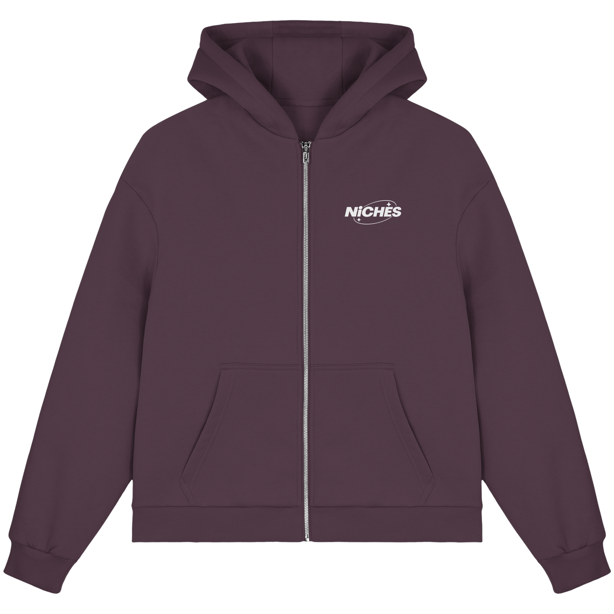 NiCHES - BASiC STYLE - Fluffy Boxcut Zipper