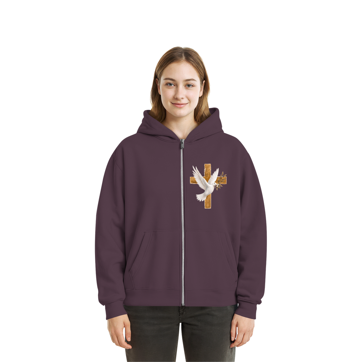 Savior collection  - Fluffy Boxcut Zipper