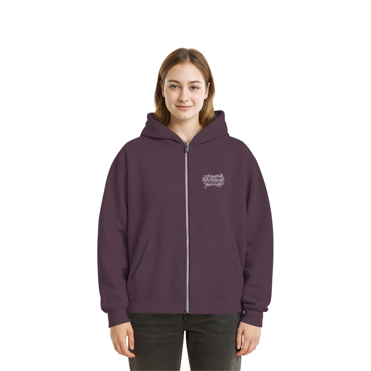 The REAL LOVE BASiCS - Fluffy Boxcut Zipper
