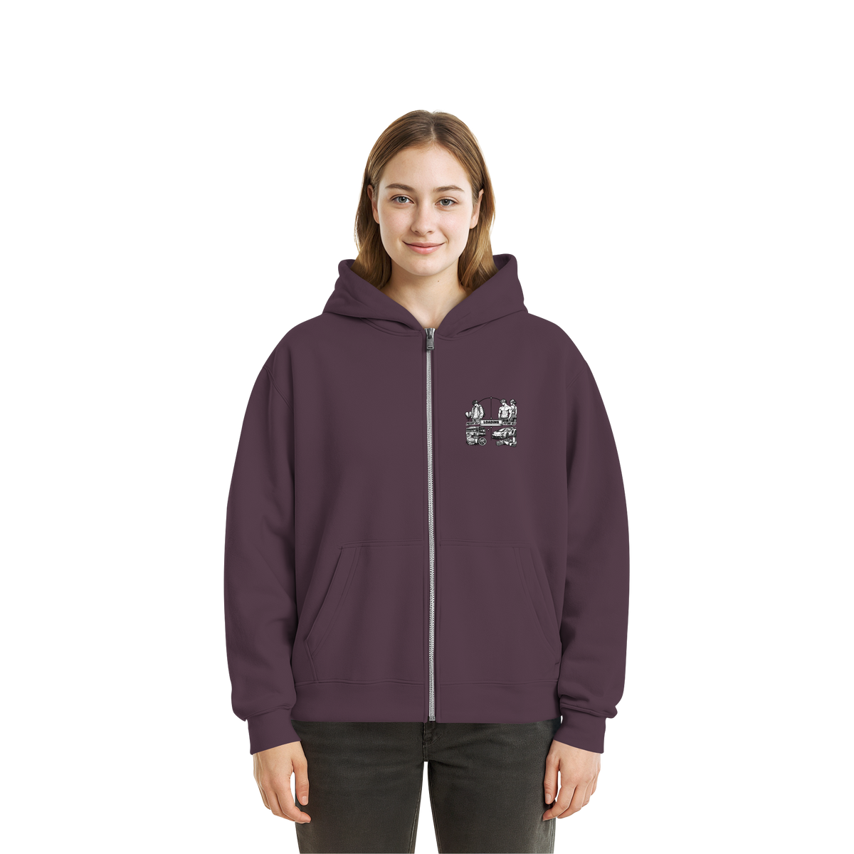 LOADiNG BASiCS - Fluffy Boxcut Zipper