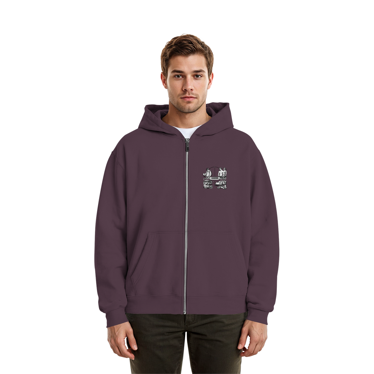 LOADiNG BASiCS - Fluffy Boxcut Zipper