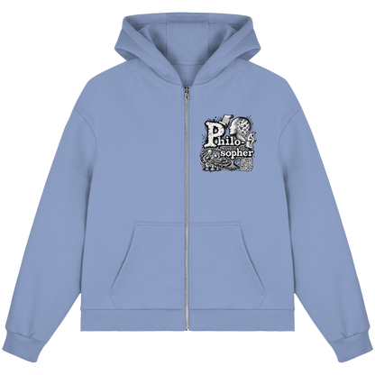 The Philosopher - Fluffy Boxcut Zipper