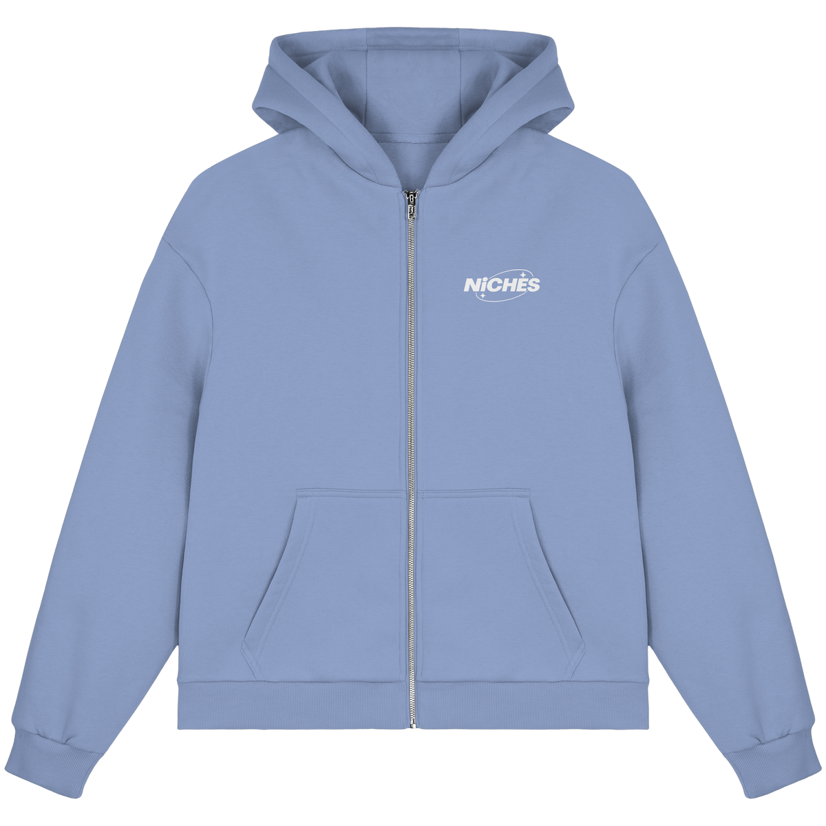 NiCHES - BASiC STYLE - Fluffy Boxcut Zipper