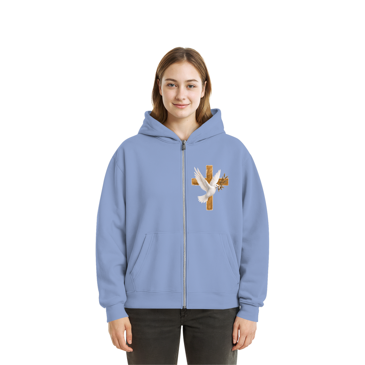 Savior collection  - Fluffy Boxcut Zipper