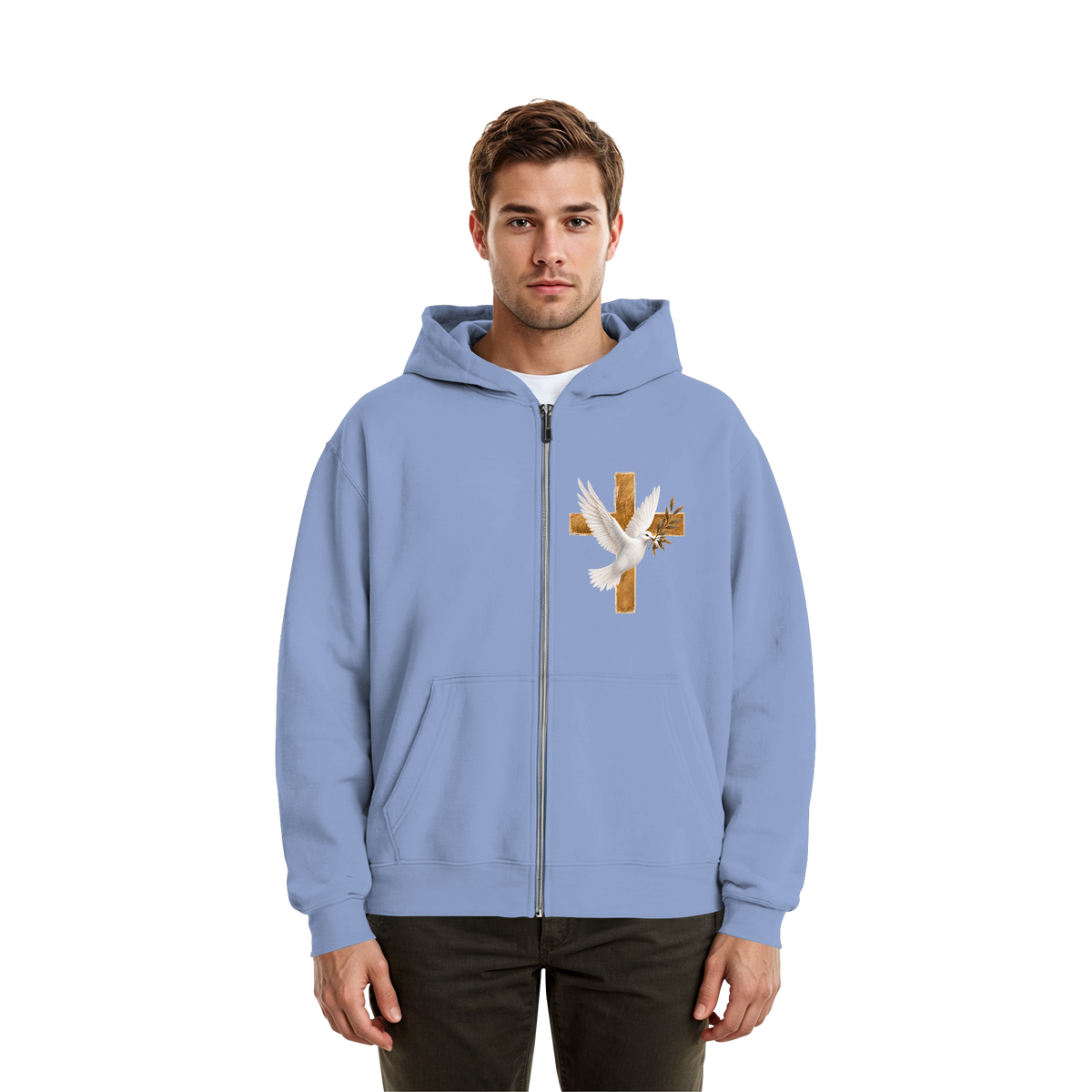 Savior collection  - Fluffy Boxcut Zipper