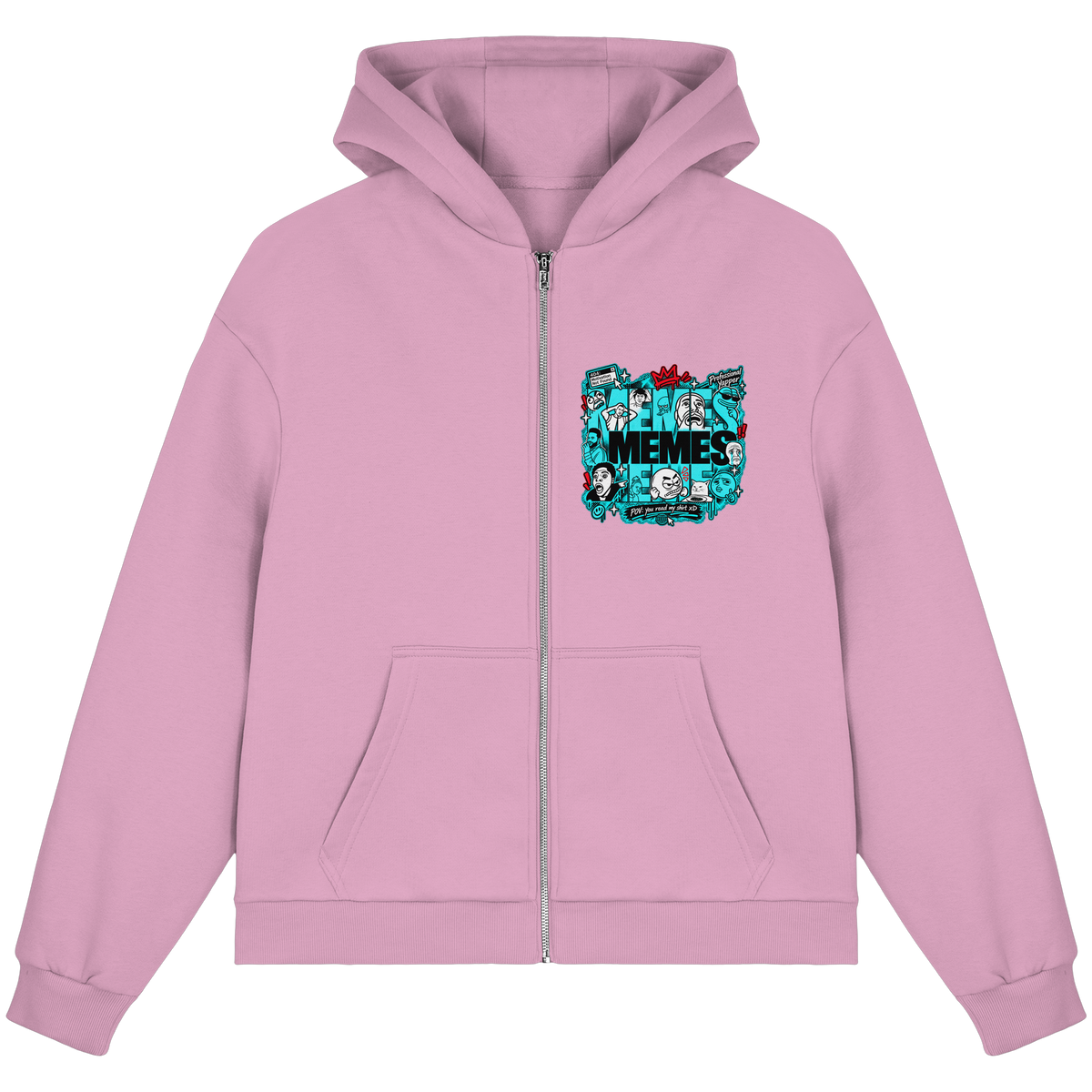 The Meme - Fluffy Boxcut Zipper