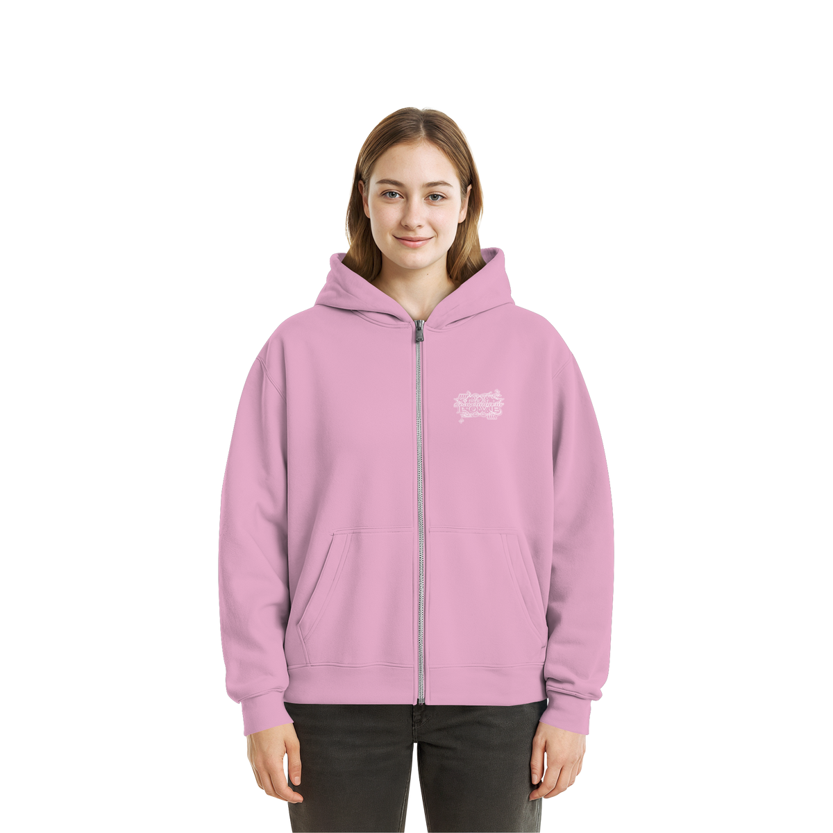 The REAL LOVE BASiCS - Fluffy Boxcut Zipper