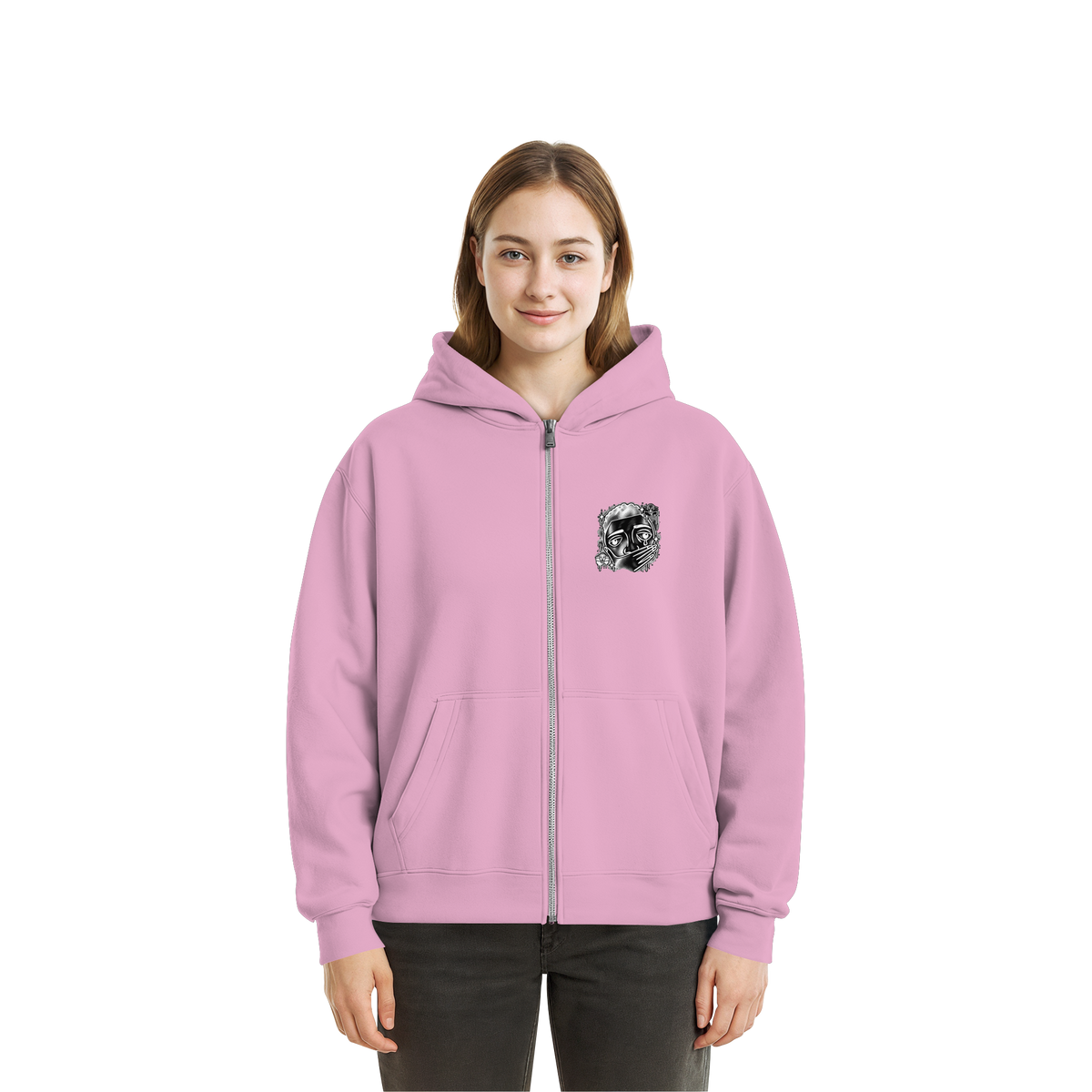 The MEME - Fluffy Boxcut Zipper