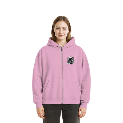 The MEME - Fluffy Boxcut Zipper