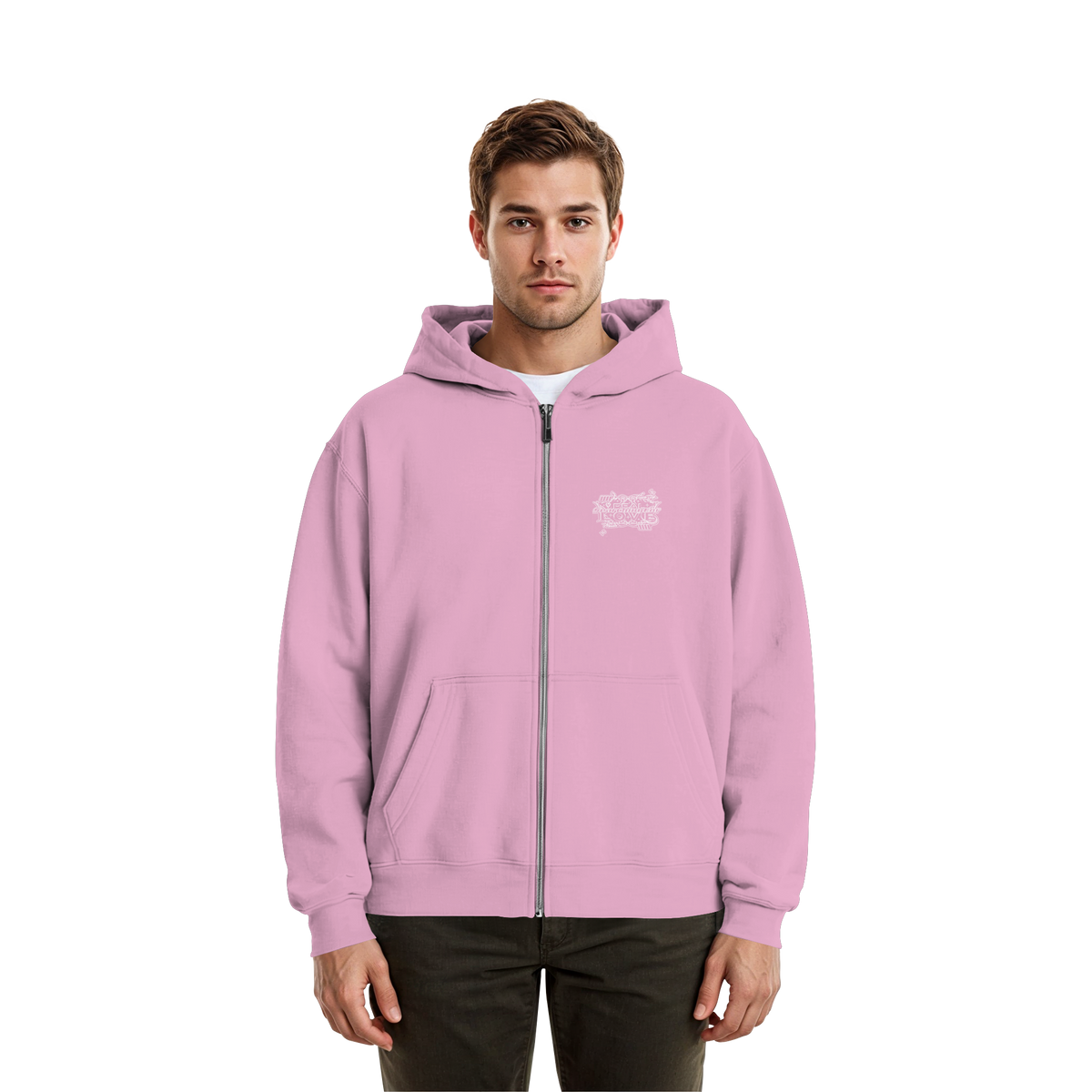 The REAL LOVE BASiCS - Fluffy Boxcut Zipper