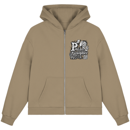 The Philosopher - Fluffy Boxcut Zipper