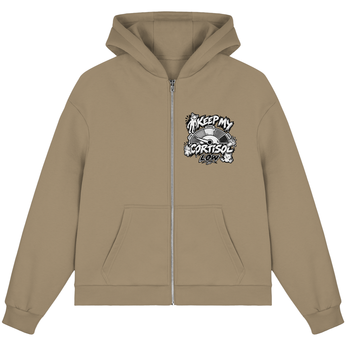 low CORTiSOL - Fluffy Boxcut Zipper