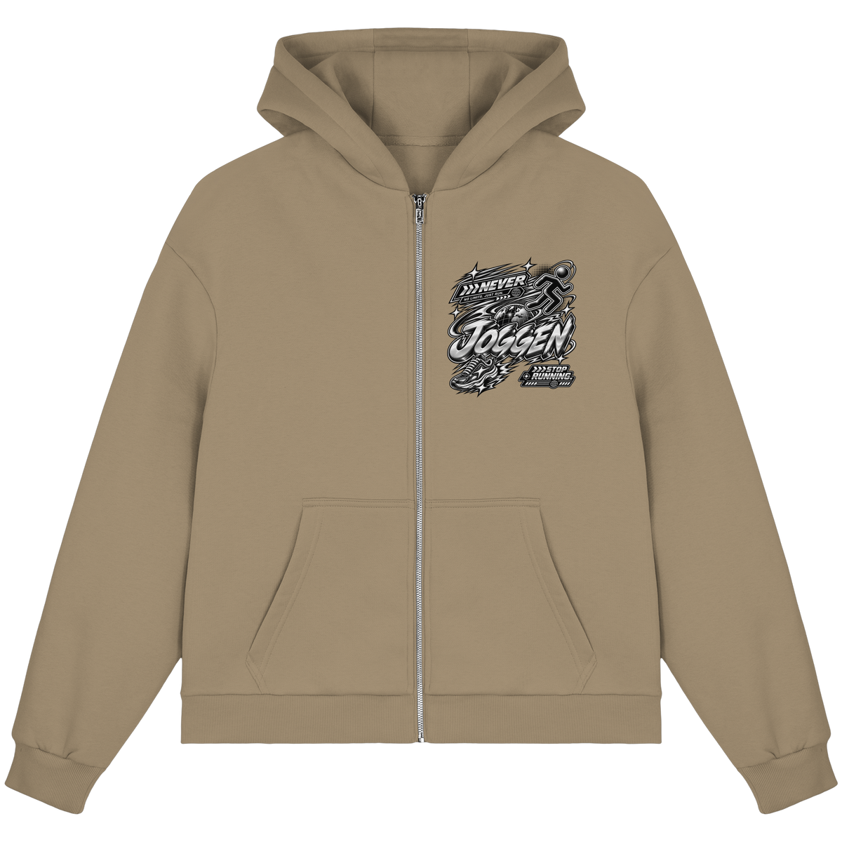 The JoGGer BASiCS - Fluffy Boxcut Zipper