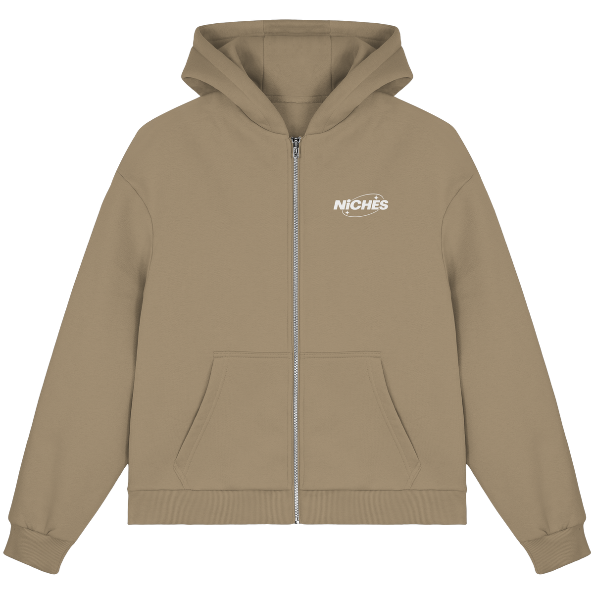 NiCHES - BASiC STYLE - Fluffy Boxcut Zipper