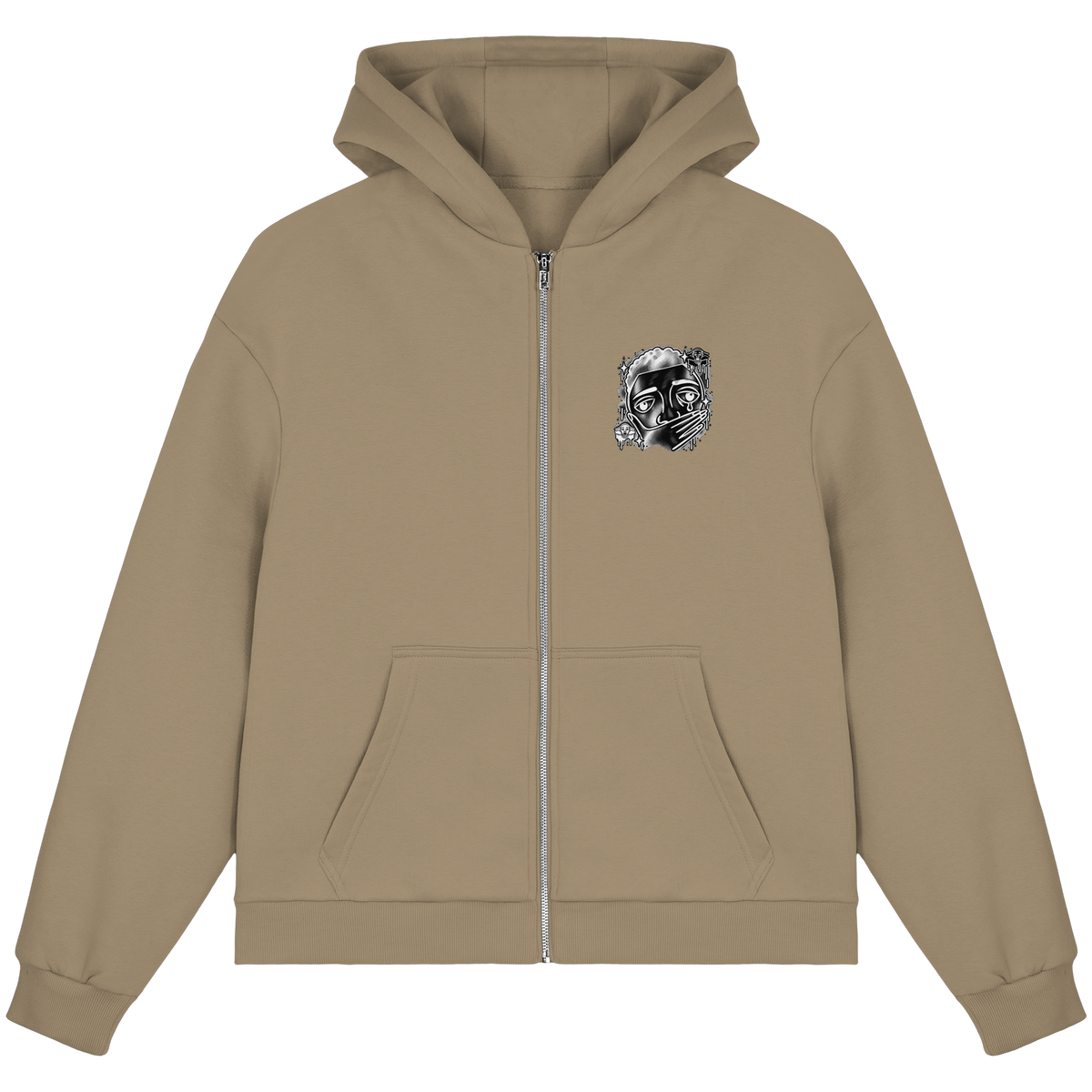 The MEME - Fluffy Boxcut Zipper