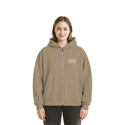 The REAL LOVE BASiCS - Fluffy Boxcut Zipper
