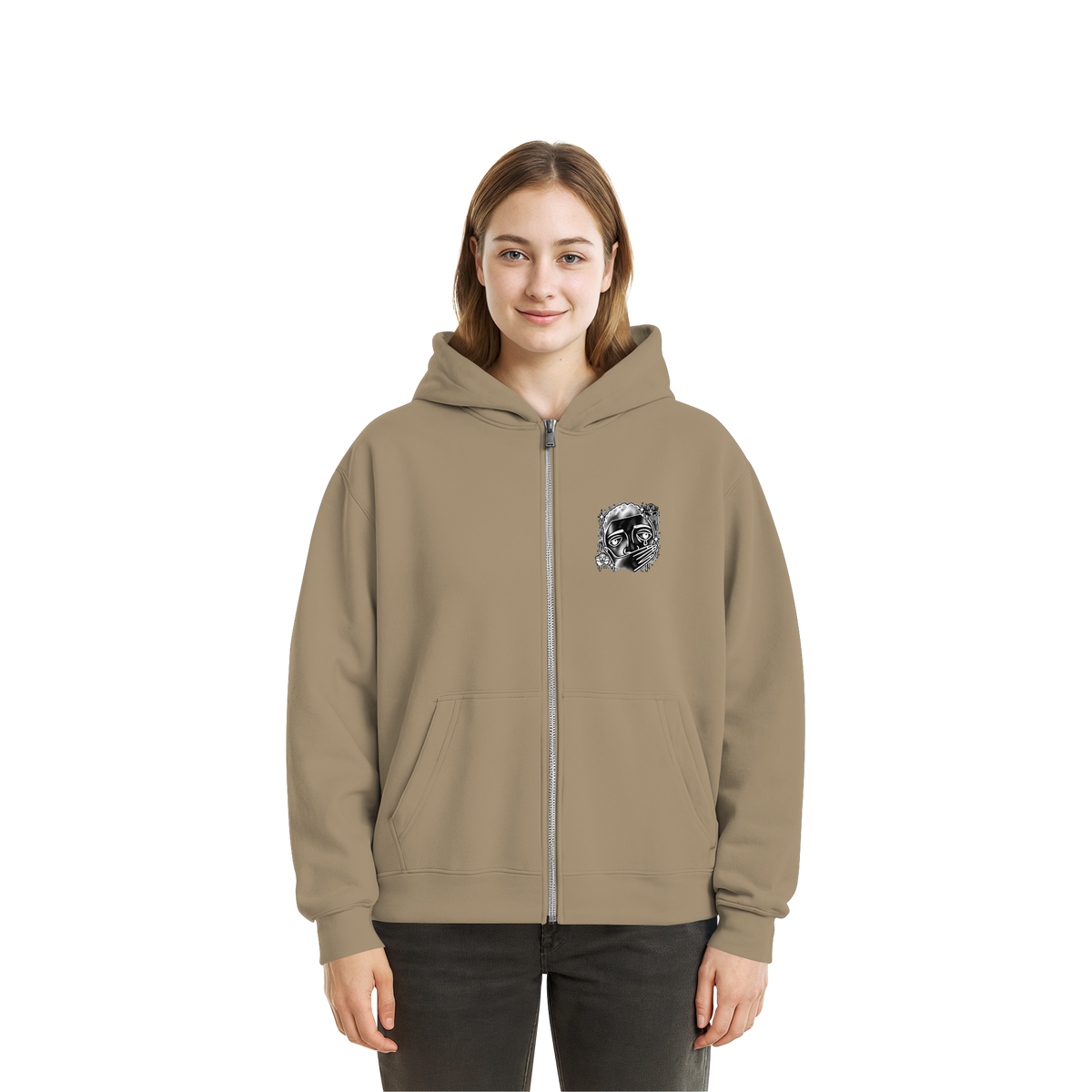 The MEME - Fluffy Boxcut Zipper