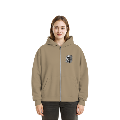 The MEME - Fluffy Boxcut Zipper