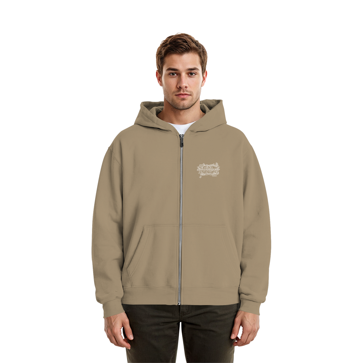 The REAL LOVE BASiCS - Fluffy Boxcut Zipper