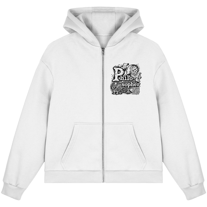 The Philosopher - Fluffy Boxcut Zipper