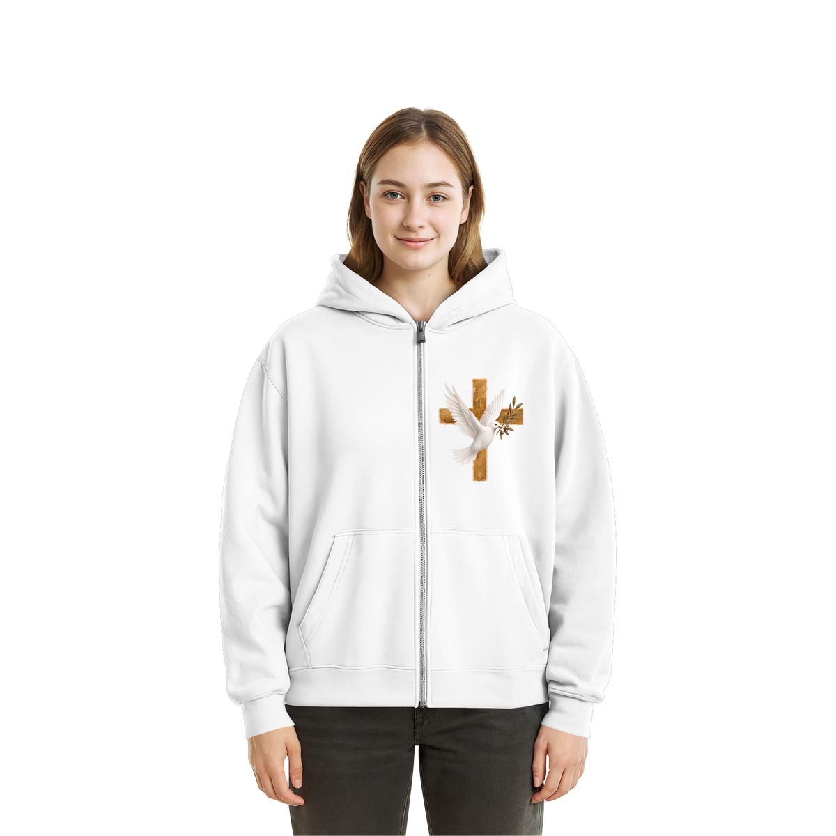 Savior collection  - Fluffy Boxcut Zipper
