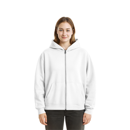 The REAL LOVE BASiCS - Fluffy Boxcut Zipper