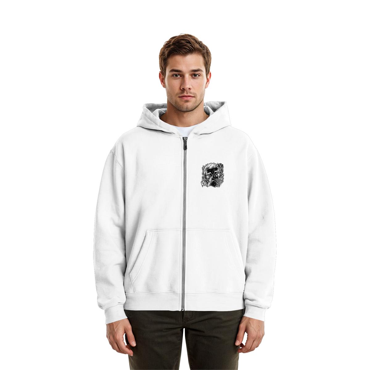 The MEME - Fluffy Boxcut Zipper