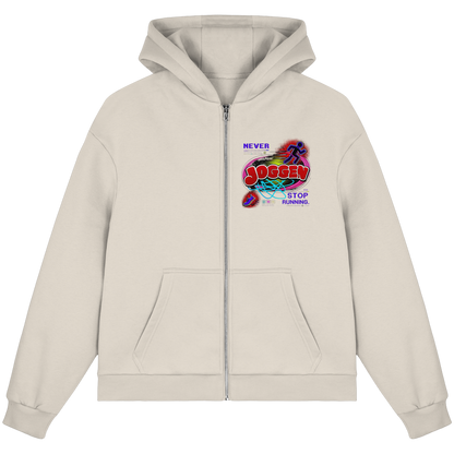 The JoGGer - Fluffy Boxcut Zipper