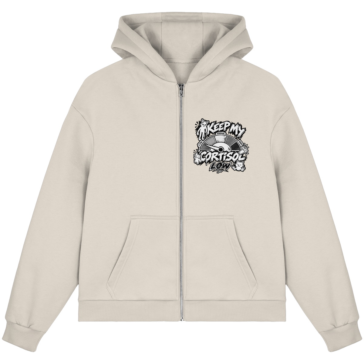low CORTiSOL - Fluffy Boxcut Zipper