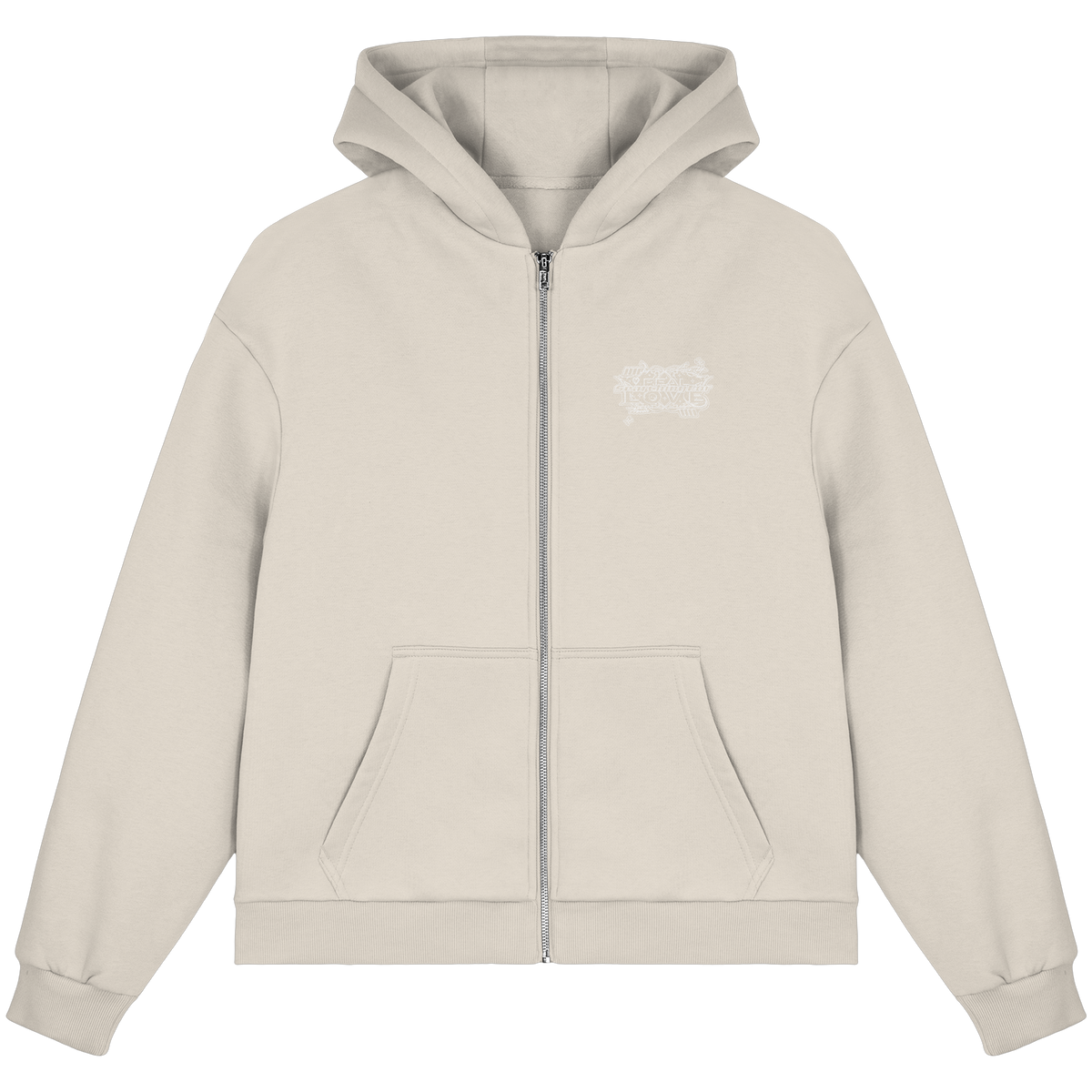 The REAL LOVE BASiCS - Fluffy Boxcut Zipper