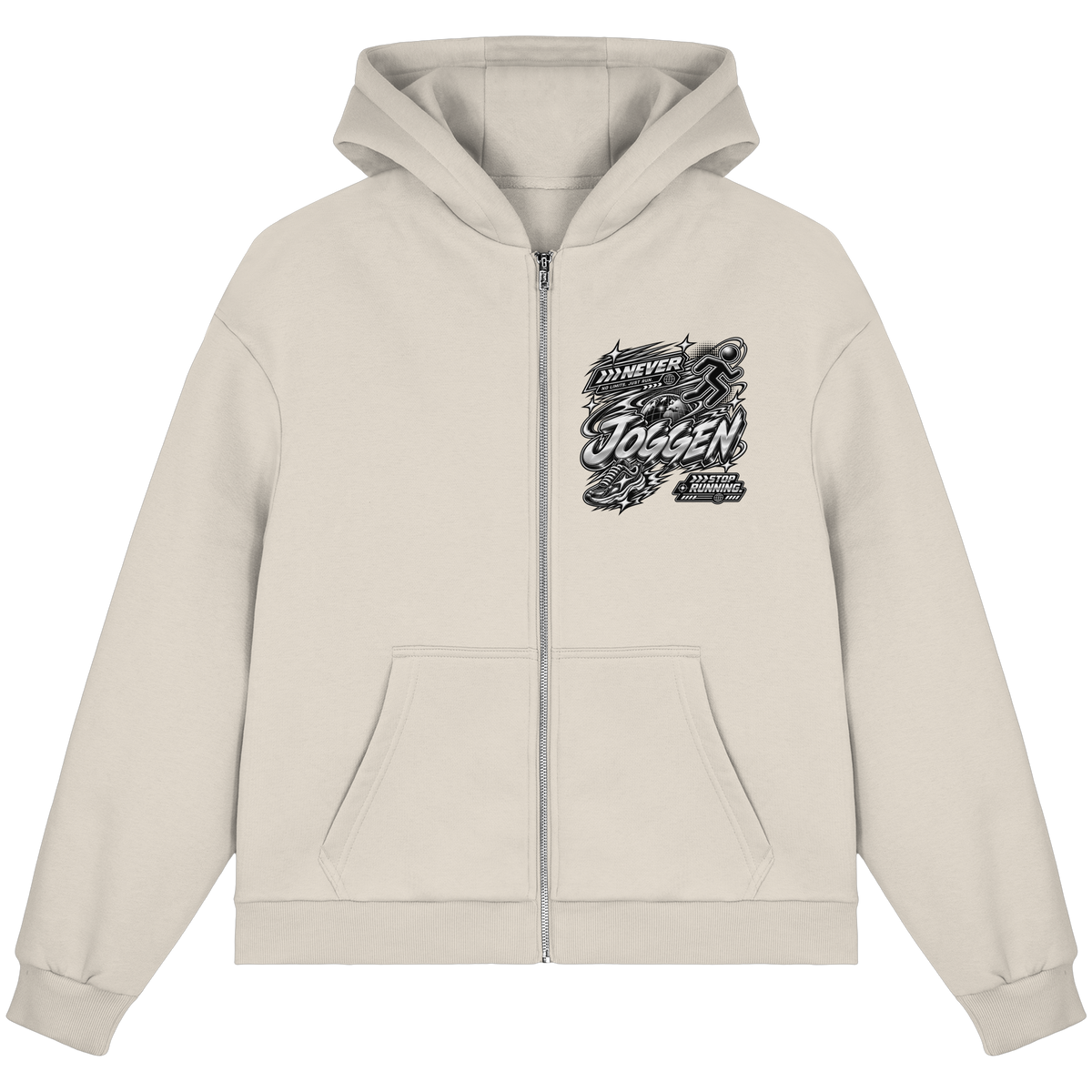 The JoGGer BASiCS - Fluffy Boxcut Zipper